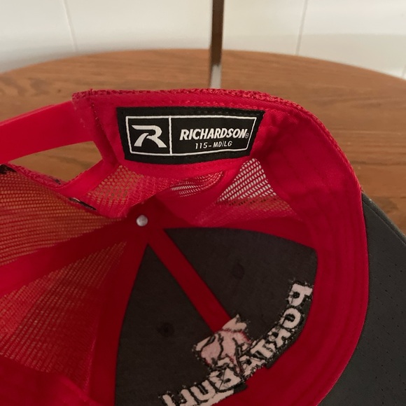 PortaBull Fuel Red and Black Cap - Picture 4 of 5